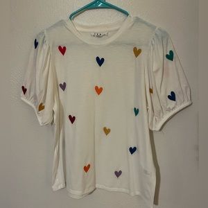 THML Embroidered Heart Tee